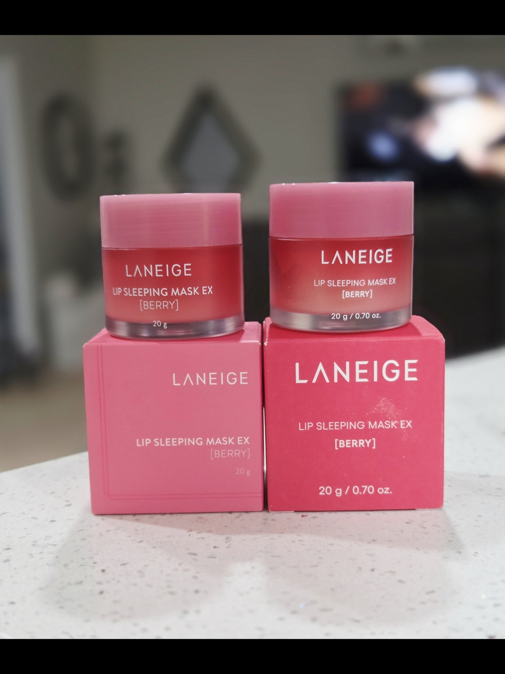 LANEIGE Lip Sleeping Mask EX - Berry Pink Duo